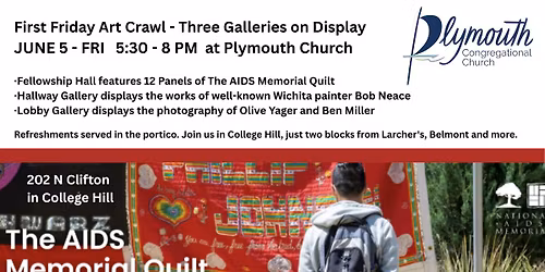 First Friday Art Crawl at Plymouth Congregational Church