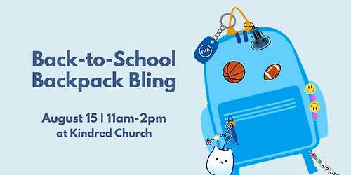 Back-to-School Backpack Bling