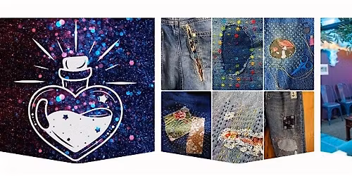 Visible Mending at Love Shack!