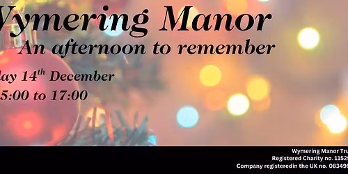 Wymering Manor, An afternoon to remember