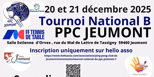 Tournoi national PPC JEUMONT