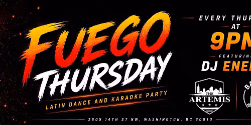 Fuego Thursday  - Latin Dance & Karaoke Night - FREE