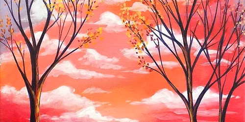 Paint and Sip: Rose Autumn Morning