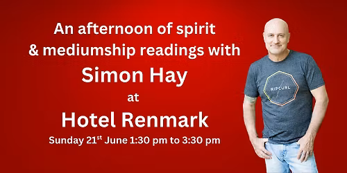 Aussie medium Simon Hay at Hotel Renmark