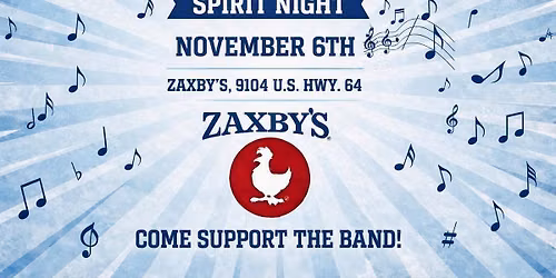 SPIRIT NIGHT @ ZAXBY'S