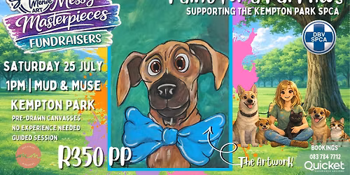 Messy Masterpieces Paint For a Purpose - Kempton Park SPCA