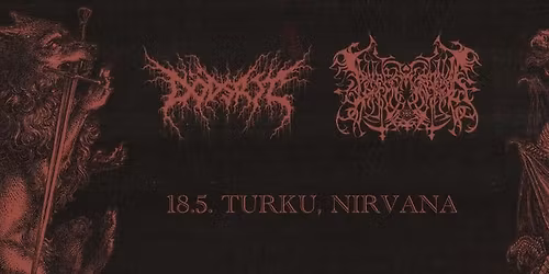 Lamp Of Murmuur (USA) & D\u00f6dsrit (SWE\/NDL) @ Turku, Fuusio\/Nirvana