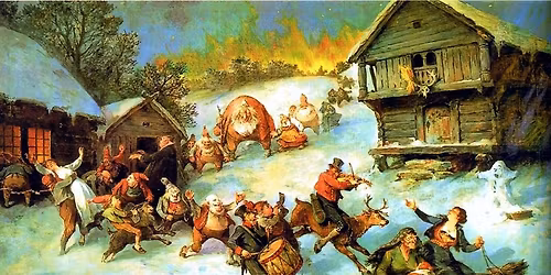 Juleavslutning for alle studenter p\u00e5 AHKR!