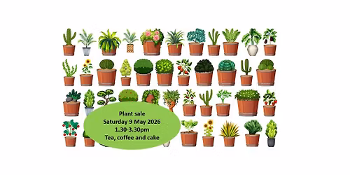 Plant sale and garden party