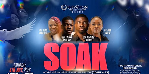 SOAK - Worship in Spirit and In Truth