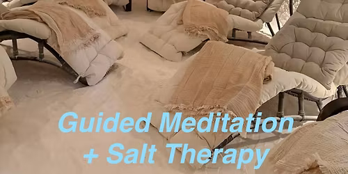 Guided Meditation + Salt Therapy 
