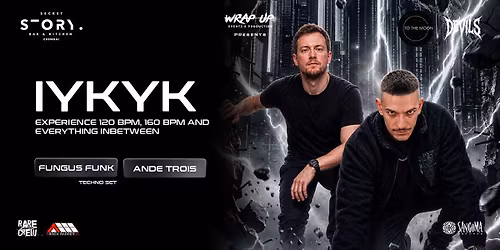 IYKYK, Fungus Funk & Ande Trois, Live in Chennai