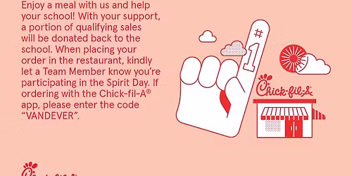 Chick-Fil-A Dine Out Fundraiser