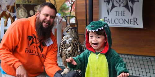 Raptor Ambassadors with The Falconer 
