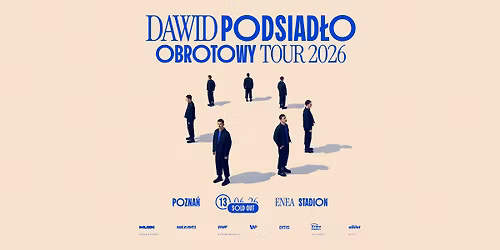 SOLD OUT Dawid Podsiad\u0142o OBROTOWY TOUR 2026 - Enea Stadion Pozna\u0144