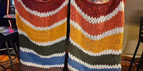 4 SPOTS LEFT! July 26th - ADVANCED Chunky Knit Blanket Workshop at The Nook!