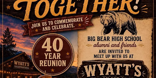 Big Bear High School Summer Social