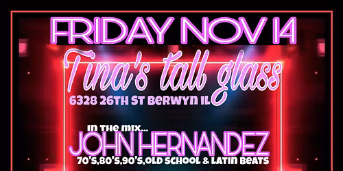 DJ Night at Tina's Tall Glass