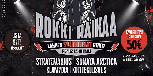 Rokki Raikaa - Lahden suurimmat rokit 4.12.2026