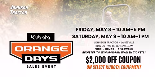 Kubota Orange Day - Janesville
