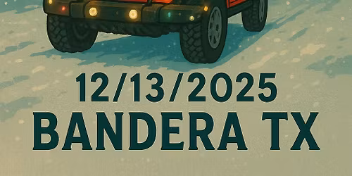 Jolly Jeepers in the Bandera Lighted Christmas Parade