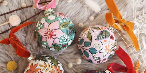 Ceramic Bauble Painting @ Bread & Butter, Chester