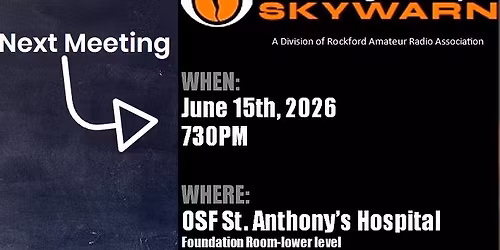 SKYWARN Monthly Meeting