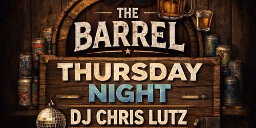 Thursdays Live DJ\/ Dance Party w\/ Dj Lutz!!