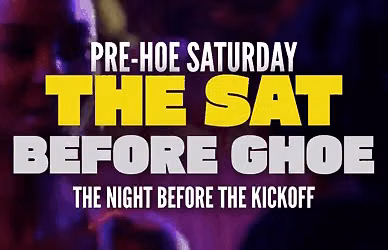 DVI GHOE | PRE-HOE SAT: THE SAT BEFORE GHOE