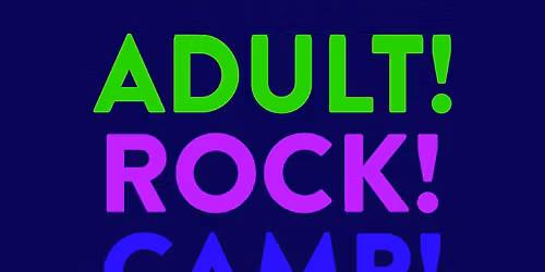 Adult Rock Camp at The Granada
