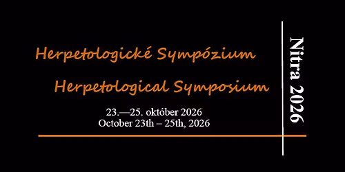 Herpetologick\u00e9 symp\u00f3zium 2026