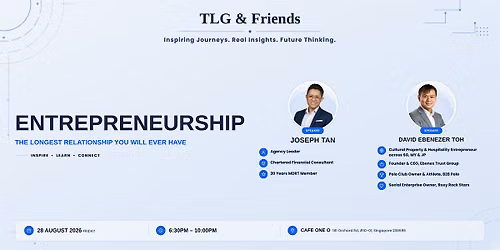 [28 AUGUST] Entrepreneurship Seminar: Building Your Own Path
