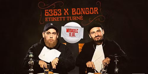 6363 x bongor - etikett turn\u00e9 \/\/ Miskolc, Helynekem