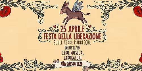 Festa della Liberazione sulle Terre pubbliche: musica, cibo rurale e laboratori