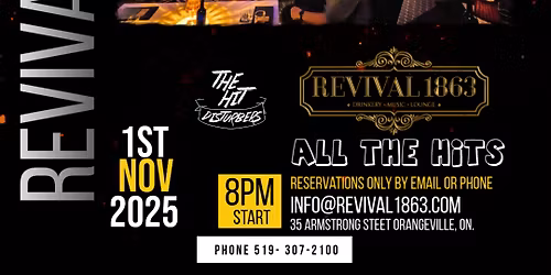 The Hit Disturbers at Revival 1863