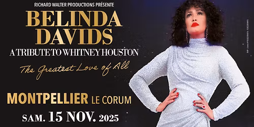 BELINDA DAVIDS "The Greatest Love of all - Tribute to WHITNEY HOUSTON"