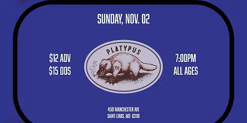 GREET DEATH (MI), Future Nots + Two Hands | One Engine at Platypus