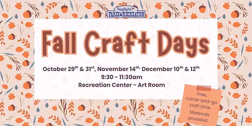 Fall Craft Days