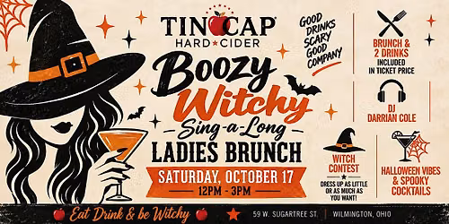 TinCap\u2019s Boozy Witchy Sing-a-Long Ladies Brunch