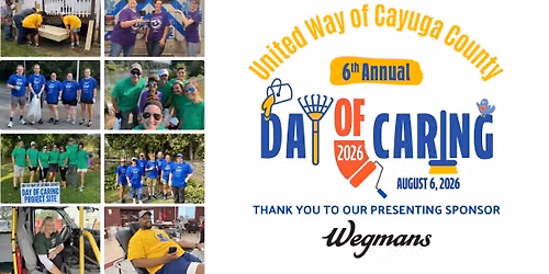 United Way of Cayuga County 6th Annual Day of Caring