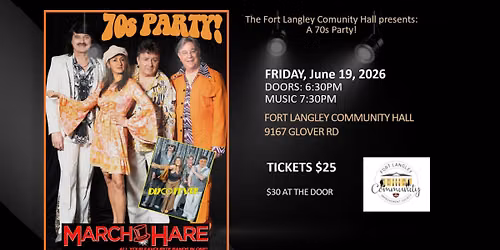 '70s Dance Music Night with the March Hare Band
