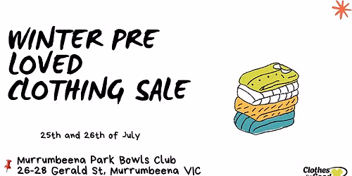 Massive Pre loved Winter Clothing Pop Up Sale - Murrumbeena. Run by Clothes for Good