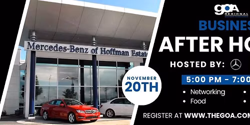 BUSINESS AFTER HOURS - Hosted by: Mercedes-Benz of Hoffman Estates