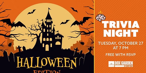 Halloween Themed Trivia Night