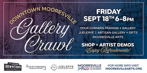 Downtown Mooresville Gallery Crawl