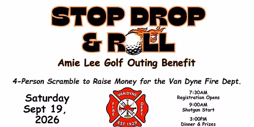 Stop, Drop & Roll Amie Lee Memorial Golf Outing