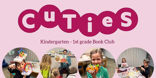 CuTies: Kindergarten-1st grade book club