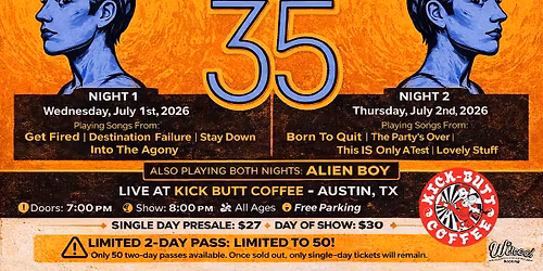 The Smoking Popes \u2013 2 Night Album Experience