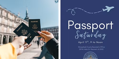 Winneshiek County Passport Saturday