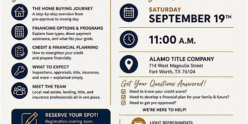 Annual Homebuyer Clinic
